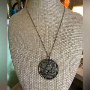 Illuminati All Seeing Eye Necklace